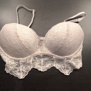 Pink Lace Push-Up Bralette